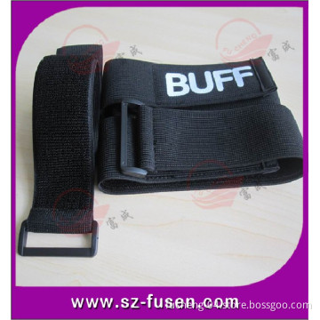 All Purpose Custom Printed Stretch Velcro Tape /Elastic Velcro Strap